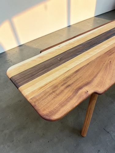 Handmade hardwood coffee - , table