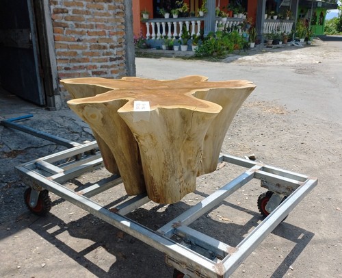Handmade teak root - handmade, 47”