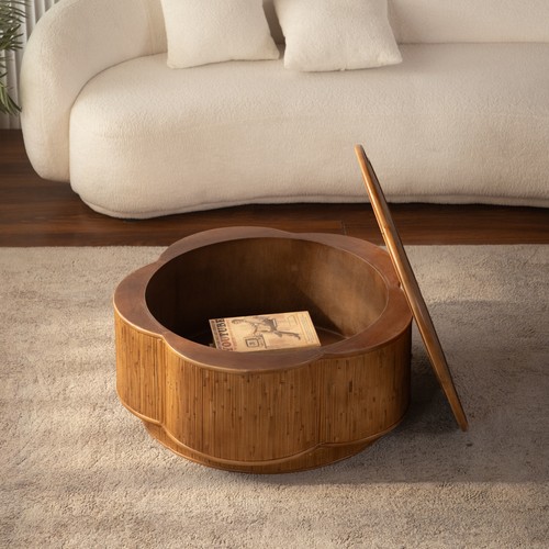 Flower shaped round rattan - shaped,