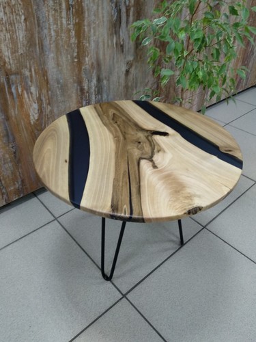 сoffee table made wood - made, of