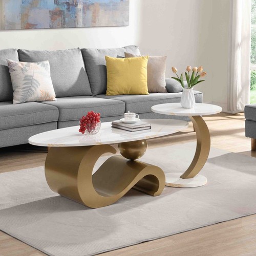 Nesting coffee table set 2 - set, of